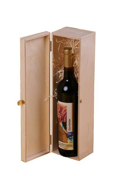 Dřevěná krabička na víno 912100