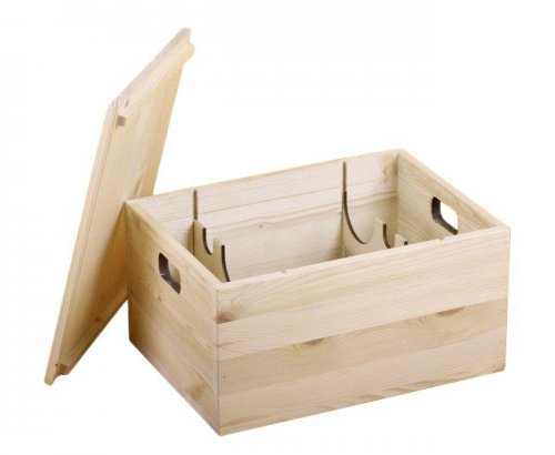 Dřevěná bedna na víno 914115