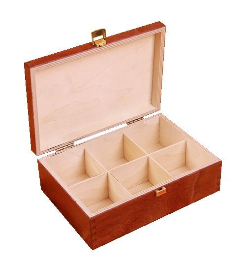 Dřevěná krabička na čaj 913106
