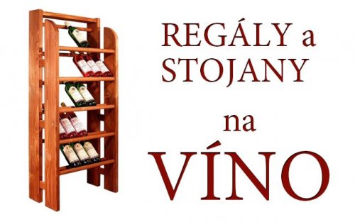 Regály a stojany na víno