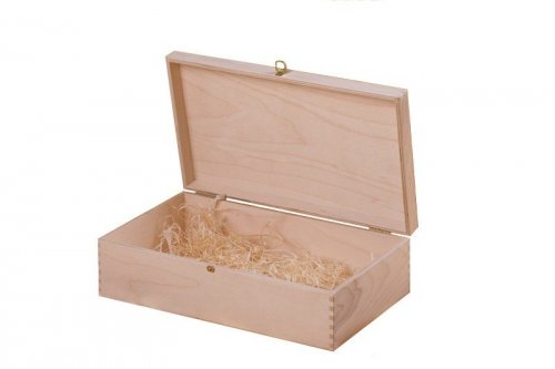 Dřevěná krabička na víno 912200